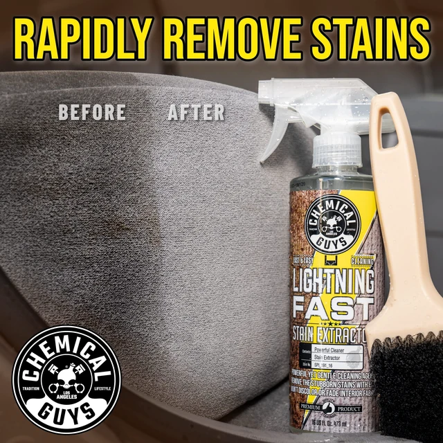 Alt view image 4 of 7 - Chemical Guys, Lightning Fast Carpet & Upholstery Stain Extractor, 16 oz