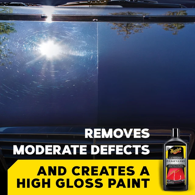 Alt view image 3 of 7 - Meguiar's Ultimate Compound, Pro-Grade Car Scratch Remover, 15.2 Oz