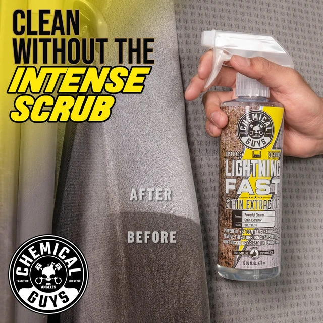Alt view image 5 of 7 - Chemical Guys, Lightning Fast Carpet & Upholstery Stain Extractor, 16 oz