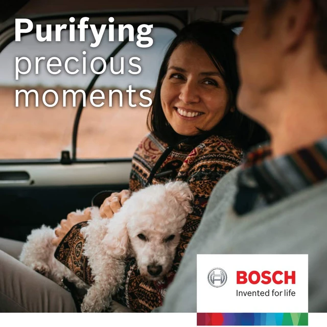 Alt view image 4 of 5 - BOSCH 6056C HEPA Cabin Air Filter - 3 Layer Protection For A Healthier Ride
