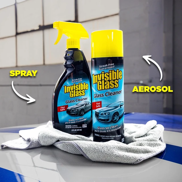 Alt view image 6 of 7 - Invisible Glass Auto Glass Cleaner Foaming Spray, 19 oz, 91164 (Pack of 2)