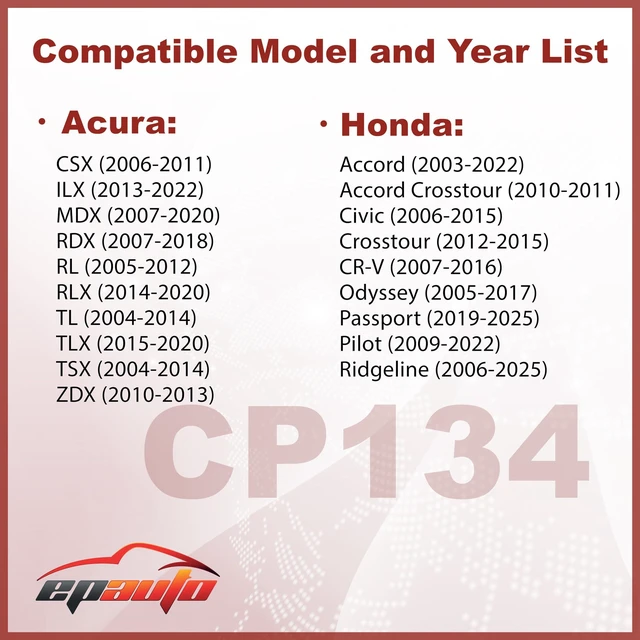 Alt view image 2 of 5 - EPAuto CP134 (CF10134) Premium Cabin Air Filter includes Activated Carbon