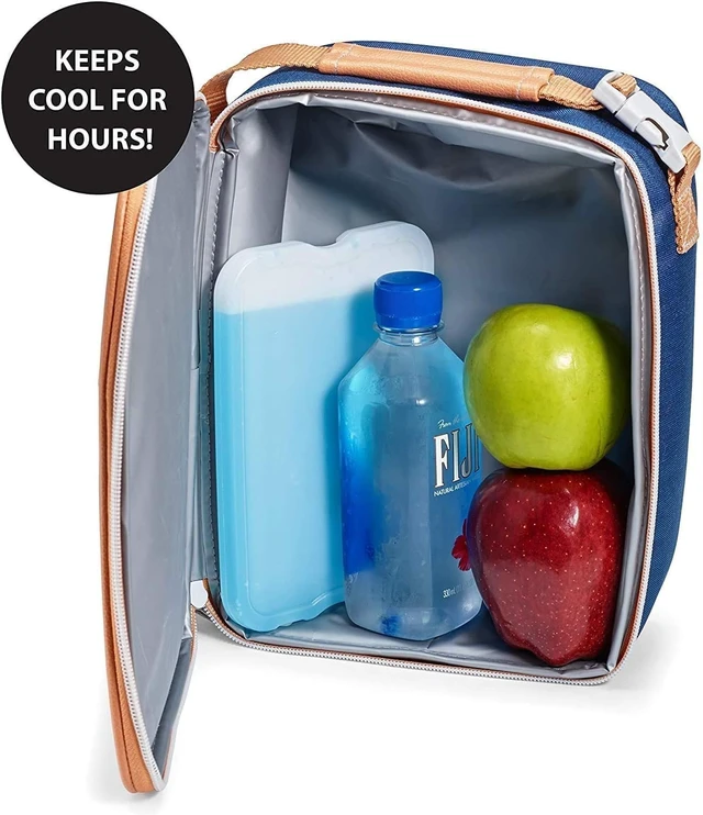 Alt view image 4 of 7 - Cool Coolers by Fit & Fresh 4 Pack XL Slim Ice Packs, Quick Freeze Space Saving Reusable Ice Packs for Lunch Boxes or Coolers