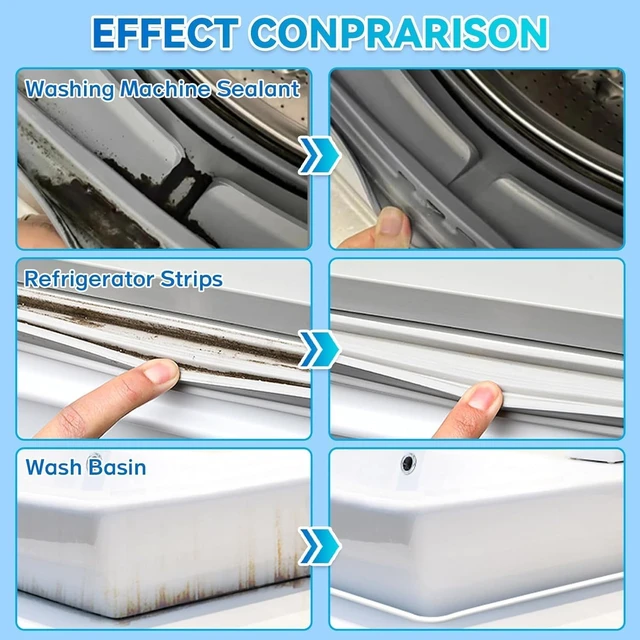 Alt view image 2 of 7 - Home Remover Gel, 8 Fl Oz Household Washing Machine Cleaner for Washing Machine, Refrigerator Strips, for Tiles Grout Sealant Bathroom Cleaning Home Kitchen Sinks Cleaning Grout Cleaner