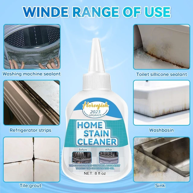 Alt view image 3 of 7 - Home Remover Gel, 8 Fl Oz Household Washing Machine Cleaner for Washing Machine, Refrigerator Strips, for Tiles Grout Sealant Bathroom Cleaning Home Kitchen Sinks Cleaning Grout Cleaner