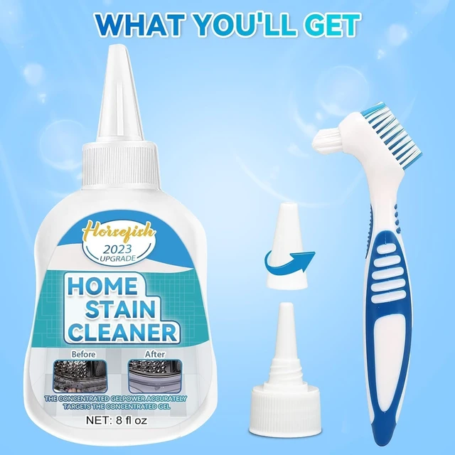 Alt view image 6 of 7 - Home Remover Gel, 8 Fl Oz Household Washing Machine Cleaner for Washing Machine, Refrigerator Strips, for Tiles Grout Sealant Bathroom Cleaning Home Kitchen Sinks Cleaning Grout Cleaner
