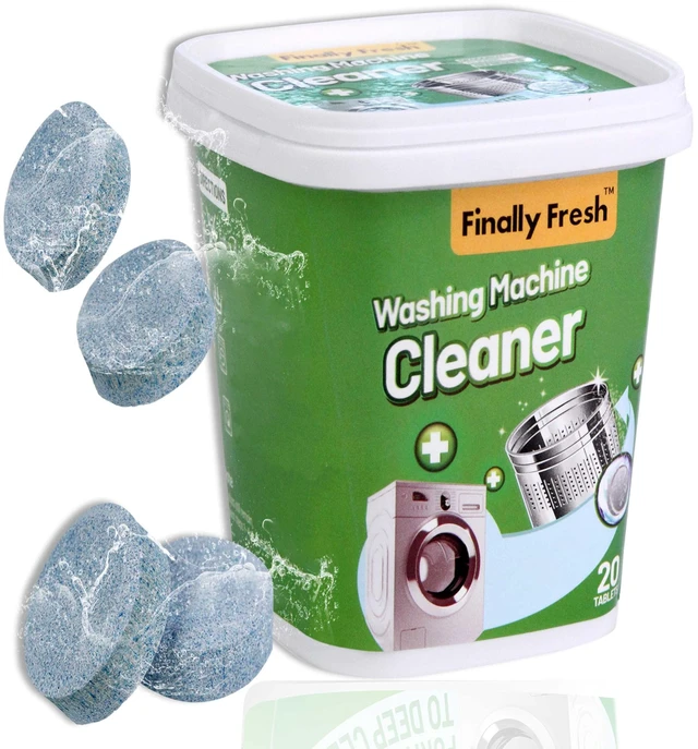 Main image of Finally Fresh Washing Machine Cleaner for Front Loaders & Top loaders, 20 Packs Washer Cleaner, Suitable for All Washing Machine