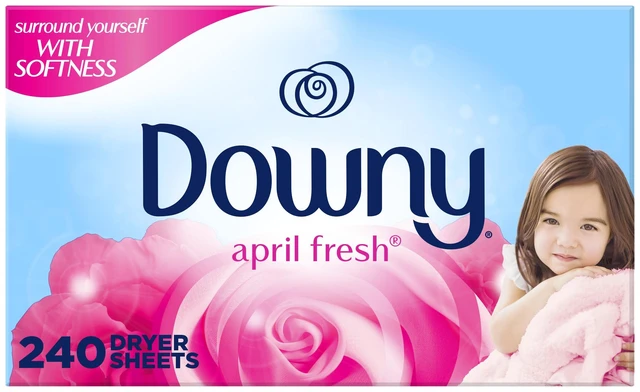 Main image of Downy Fabric Softener Dryer Sheets, April Fresh, 240 Count