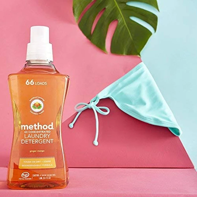 Alt view image 3 of 7 - method Liquid Laundry Detergent, Ginger Mango, 53.5 fl oz
