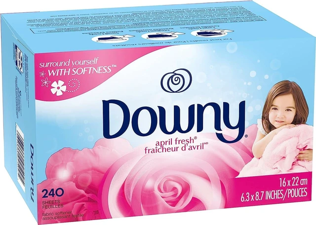 Alt view image 2 of 5 - Downy Fabric Softener Dryer Sheets, April Fresh, 240 Count