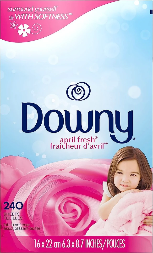 Alt view image 3 of 5 - Downy Fabric Softener Dryer Sheets, April Fresh, 240 Count