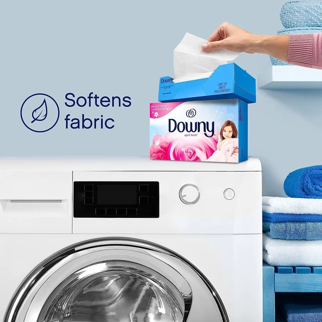 Alt view image 4 of 5 - Downy Fabric Softener Dryer Sheets, April Fresh, 240 Count