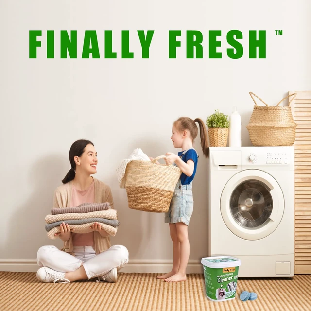 Alt view image 5 of 6 - Finally Fresh Washing Machine Cleaner for Front Loaders & Top loaders, 20 Packs Washer Cleaner, Suitable for All Washing Machine