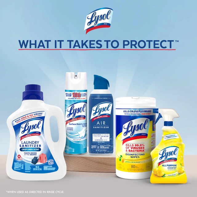 Alt view image 7 of 7 - Lysol Laundry Sanitizer Liquid, Detergent Additive, Free & Clear, 90oz