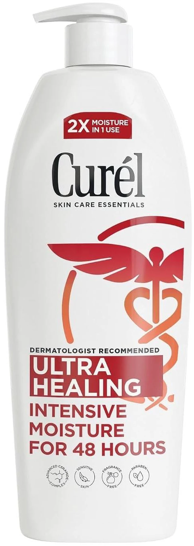 Main image of Curel Ultra Healing Body Lotion, Fragrance-Free, 20 fl oz
