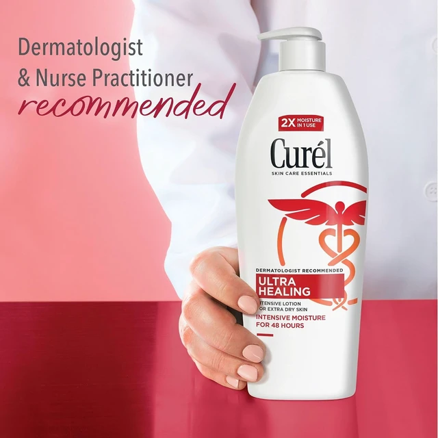 Alt view image 4 of 6 - Curel Ultra Healing Body Lotion, Fragrance-Free, 20 fl oz