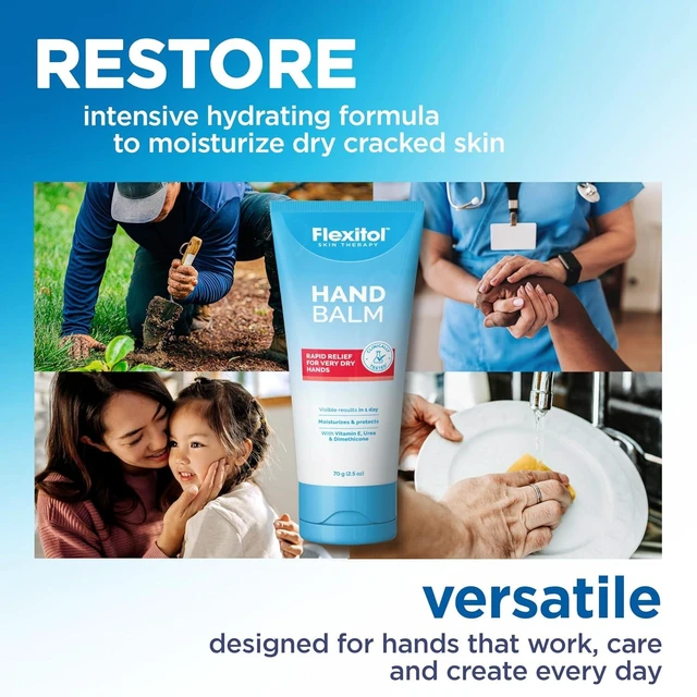 Alt view image 6 of 6 - Flexitol 10% Urea Hand Balm 2oz for Frequent Handwashers