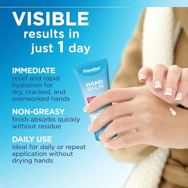 Alt view image 5 of 6 - Flexitol 10% Urea Hand Balm 2oz for Frequent Handwashers