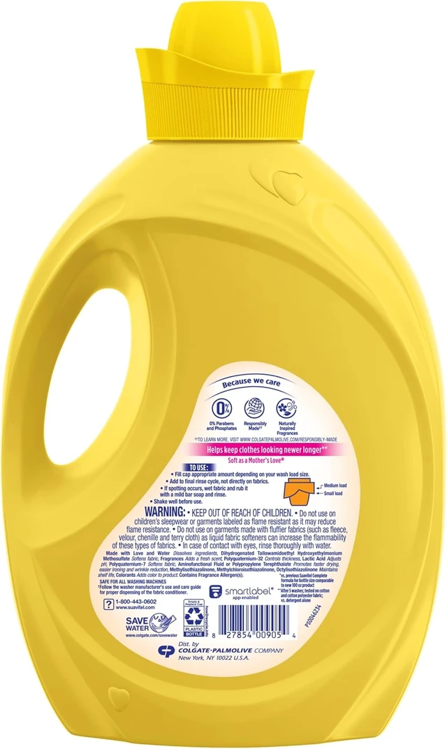 Alt view image 2 of 5 - Suavitel Complete Liquid Fabric Softener, Morning Sun Scent, 100 fl oz
