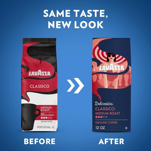 Alt view image 5 of 5 - Lavazza Ground Coffee Classico 340g