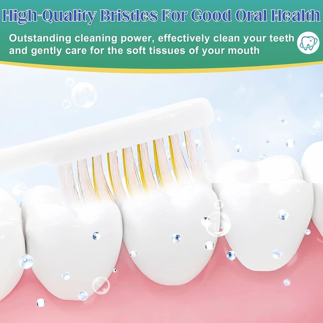 Alt view image 7 of 7 - Comdian 60 Pcs Toothbrush Bulk Disposable, Travel Toothbrushes Pack, Soft Bristle Individually Wrapped and Good Cleaning for Kids, Adult and The Elderly. Suitable for Hotel, Travel, Home, Donated