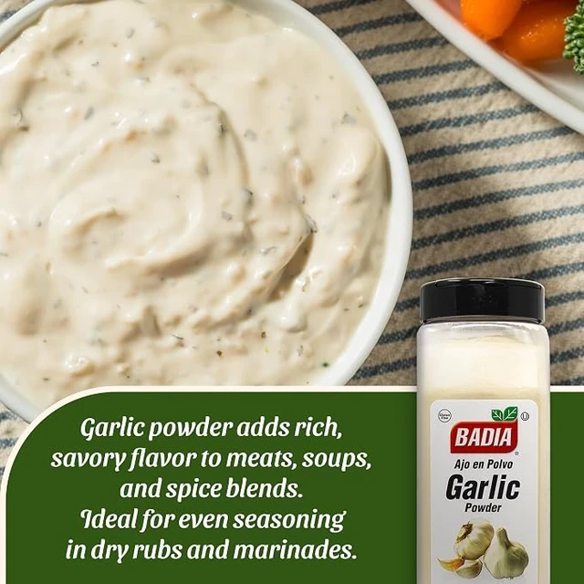 Alt view image 3 of 6 - Badia Garlic Powder, 16 oz Fine Garlic Seasoning for Everyday Cooking