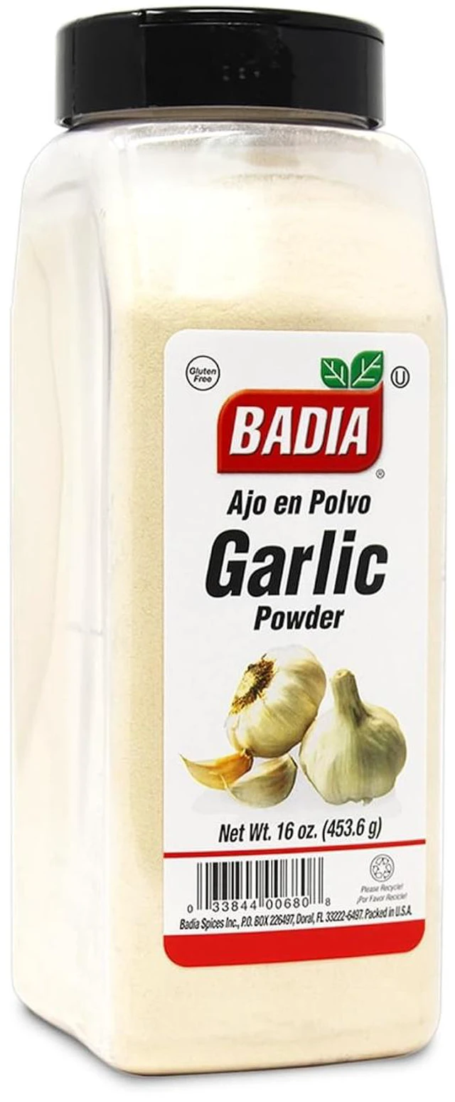 Main image of Badia Garlic Powder, 16 oz Fine Garlic Seasoning for Everyday Cooking