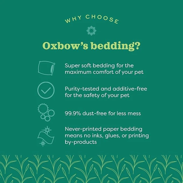 Alt view image 4 of 5 - Oxbow Small Animal Bedding, Hamster, Guinea Pig, Rabbit, White, USA, 36 L