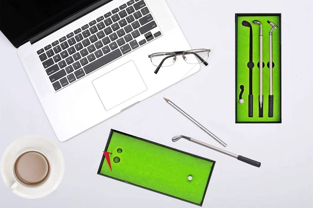 Alt view image 5 of 6 - Golf Pen Desktop Games - Funny Gifts for Golfers, Coworkers, Boss - Stocking Stuffers