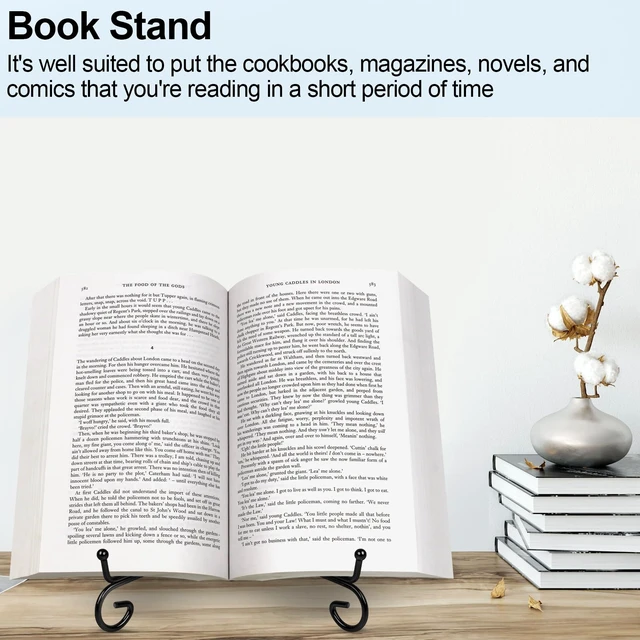 Alt view image 6 of 7 - vivinin 6 Pack Plate Stands For Display (4 Inch, 6 Inch, 8 Inch), Plate Holder 3 Size Picture Frame Stand of Metal, Frame Holder Stand and Artworks for Book, Tabletop Art, Picture, Photo and Platter