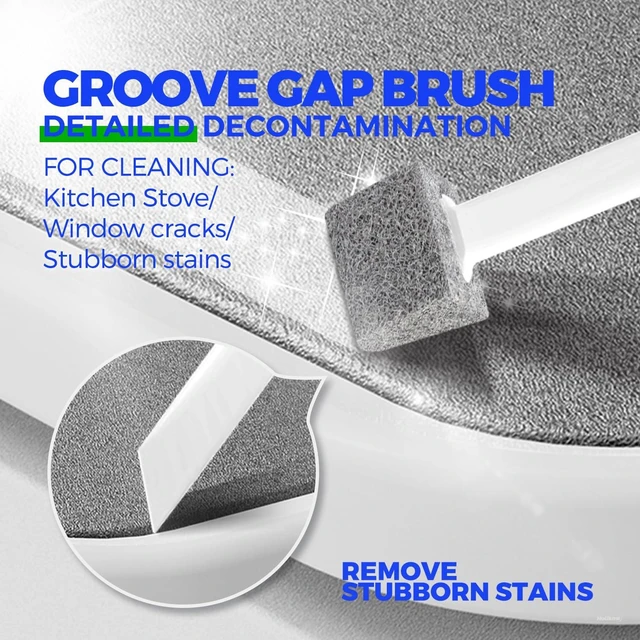 Alt view image 5 of 7 - Holikme 7 Pack Cleaning Brush Scrub Brush Kitchen Brush for Floor,Green