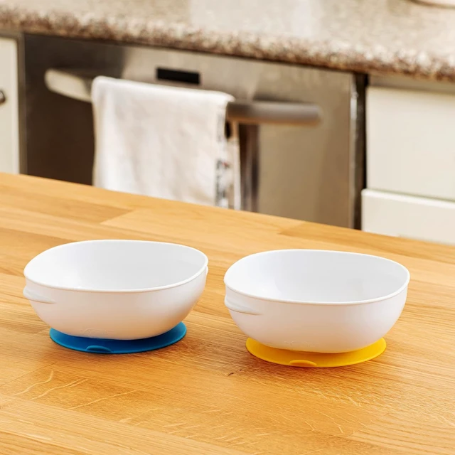 Alt view image 2 of 7 - Dr. Brown's No-Slip Strong Suction Bowls for Babies and Toddlers, Baby Led Feeding, 2-Pack, BPA Free, 4m+