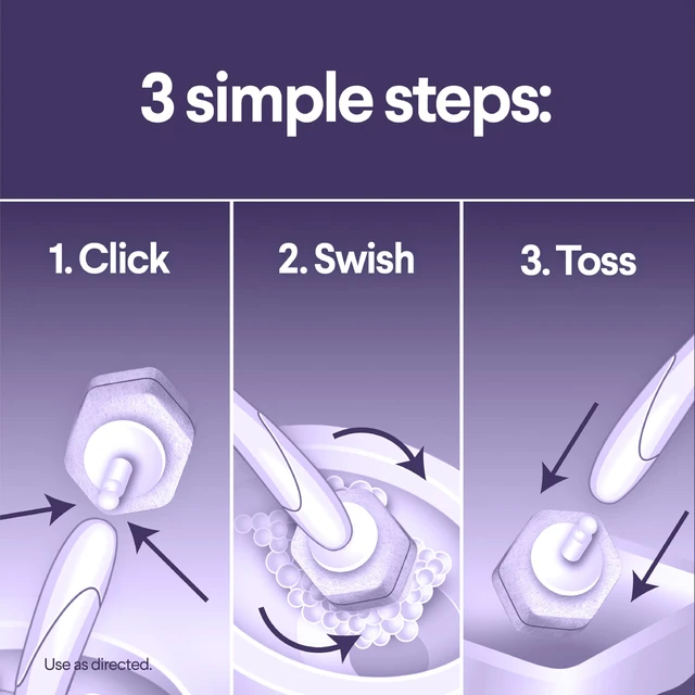 Alt view image 4 of 7 - Clorox Scentiva ToiletWand Refills, Lavender and Jasmine, 10 Count