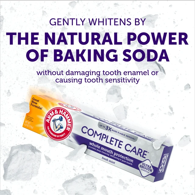Alt view image 6 of 7 - ARM & HAMMER Complete Care Toothpaste, Fresh Mint, 6.0 oz