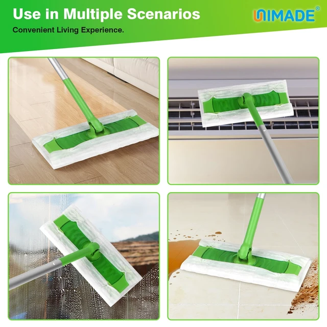 Alt view image 6 of 7 - UNIMADE Dry Sweeping Cloths, 52 Count Mop Refills