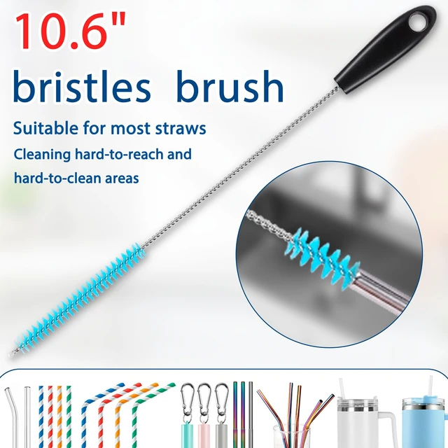 Alt view image 6 of 6 - Bottle Brush Cleaner Kit, Water Bottle Washer and Cup Scrubber Brush Set