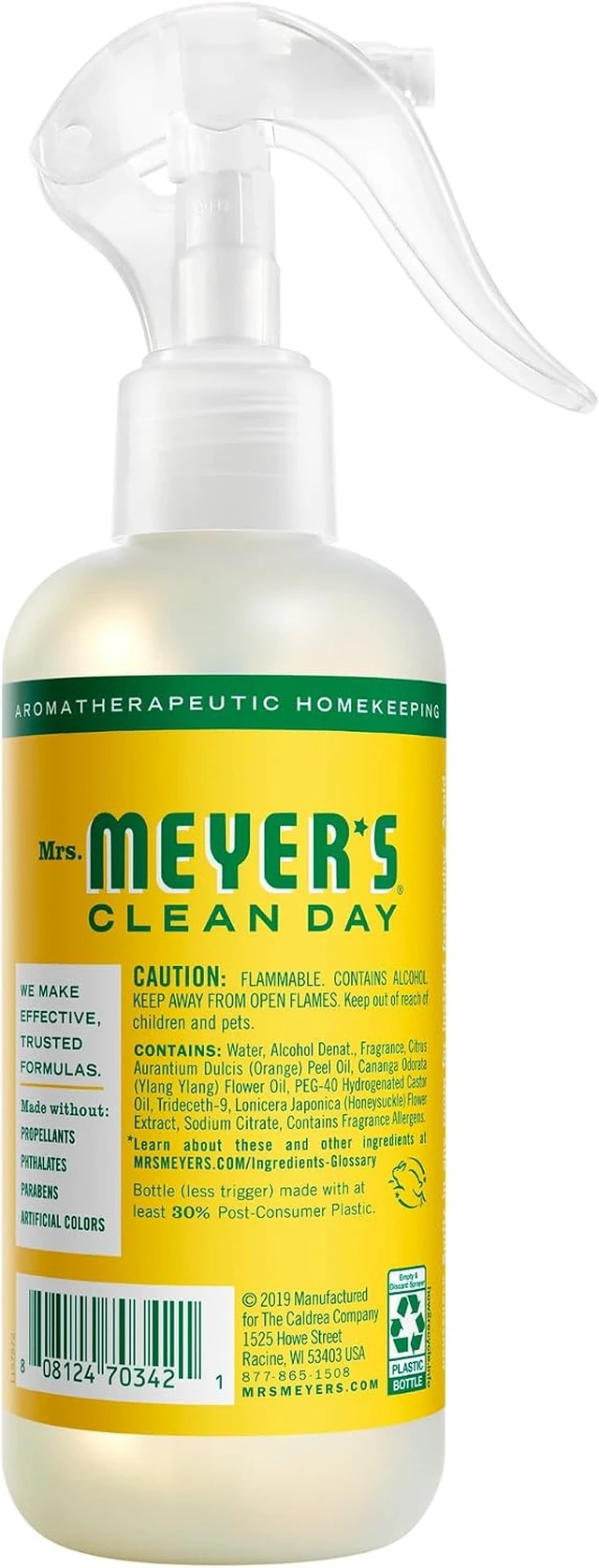 Alt view image 2 of 7 - MRS. MEYER'S CLEAN DAY Room Spray, Honeysuckle Scent, 8 Fl Oz Bottle
