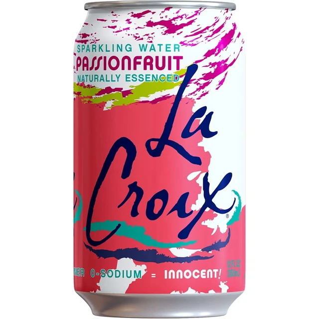 Alt view image 2 of 6 - La Croix Sparkling Water, Passionfruit, 12 Fl Oz (pack of 8)