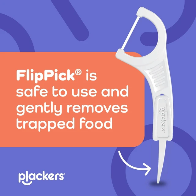 Alt view image 5 of 7 - Plackers® Gentle Line® Floss Picks, Fresh Mint, 75 Count