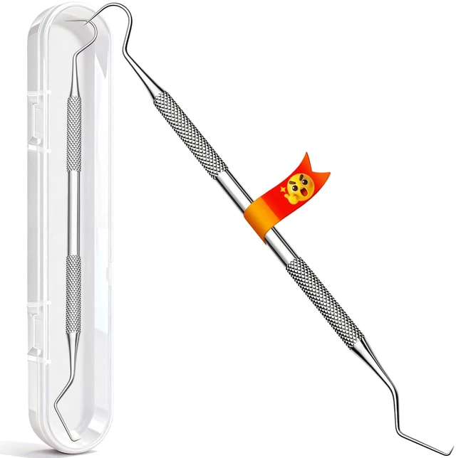 Main image of G.CATACC Metal Dental Pick Tooth Scraper Plaque Tartar Remover Tool