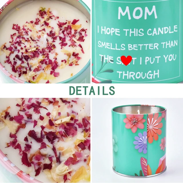 Alt view image 4 of 7 - Mothers Day Gifts from Daughter,Son-Mom Scented Candles Funny Gifts Ideas for Mom,Mothers Day/Christmas Birthday Unique Gift for Mama,9oz