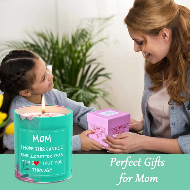 Alt view image 6 of 7 - Mothers Day Gifts from Daughter,Son-Mom Scented Candles Funny Gifts Ideas for Mom,Mothers Day/Christmas Birthday Unique Gift for Mama,9oz