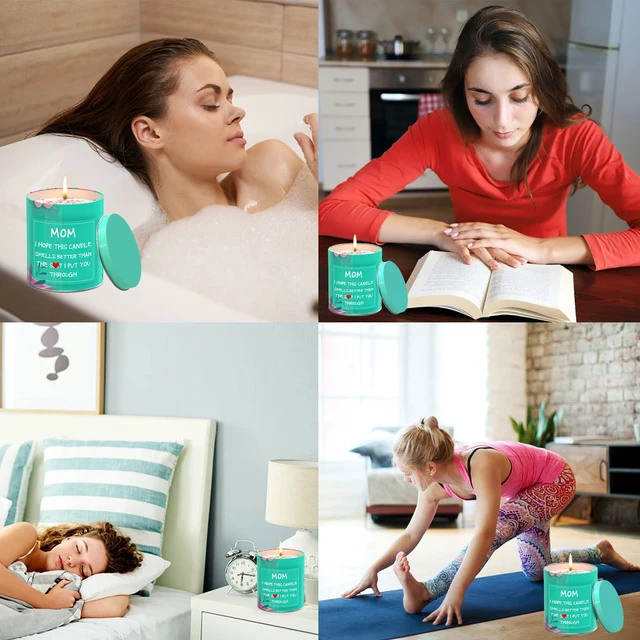 Alt view image 7 of 7 - Mothers Day Gifts from Daughter,Son-Mom Scented Candles Funny Gifts Ideas for Mom,Mothers Day/Christmas Birthday Unique Gift for Mama,9oz