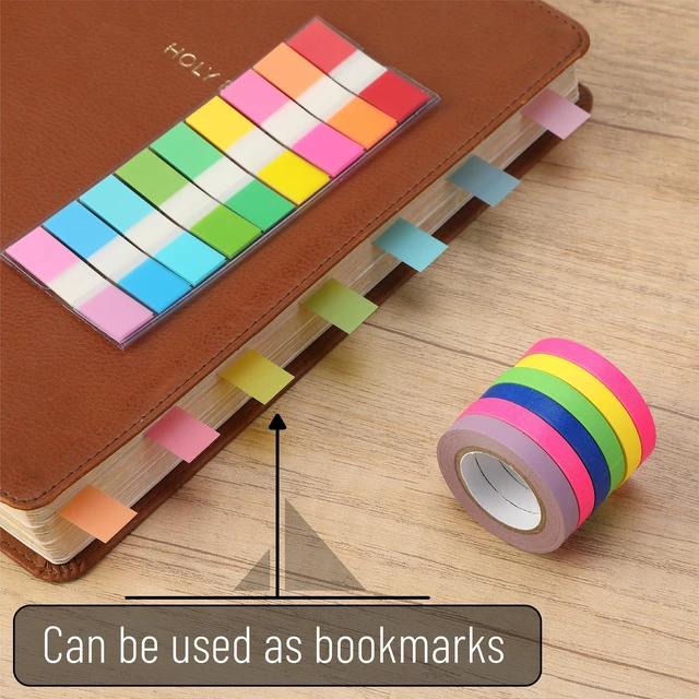 Alt view image 4 of 7 - Mr. Pen- Small Sticky Notes Set, Index Tabs, Highlighter Tape