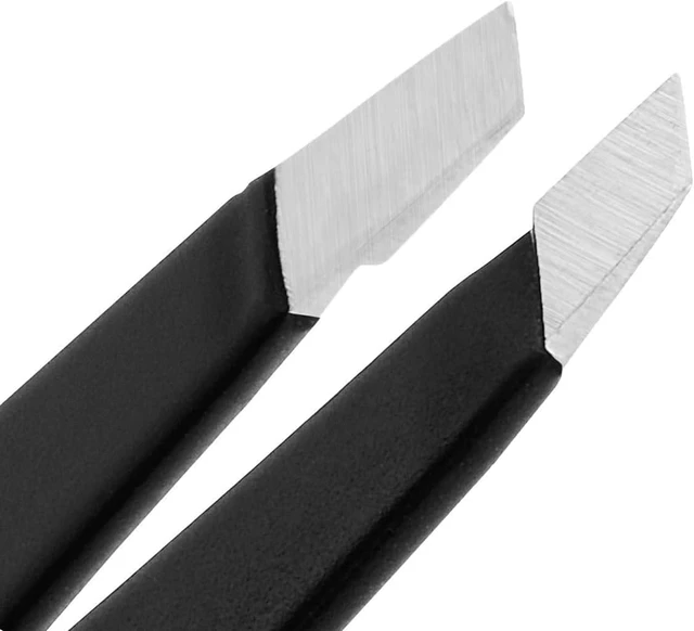 Alt view image 5 of 6 - Eyebrow Tweezers For Women Facial Hair Professional hair removal Stainless Steel Tweezers for Ingrown Facial Hair, Splinter, and Daily Beauty