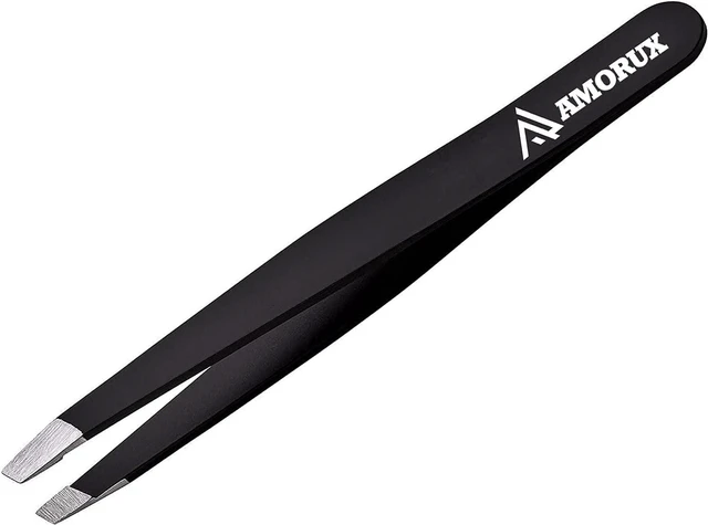 Main image of Eyebrow Tweezers For Women Facial Hair Professional hair removal Stainless Steel Tweezers for Ingrown Facial Hair, Splinter, and Daily Beauty