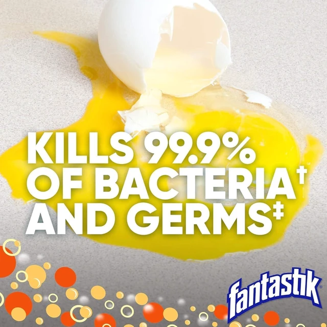 Alt view image 2 of 7 - Fantastik Advanced Kitchen and Grease Cleaner 32 fl oz