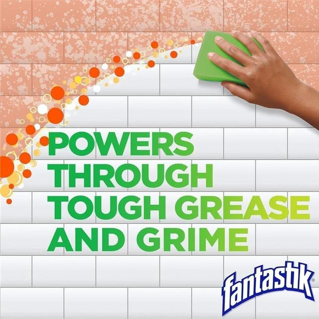 Alt view image 3 of 7 - Fantastik Advanced Kitchen and Grease Cleaner 32 fl oz