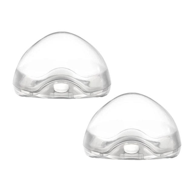 Alt view image 2 of 7 - Accmor Pacifier Case, Pacifier Holder Case, Pacifier Container for Travel, BPA Free, Transparent, 2 Pack