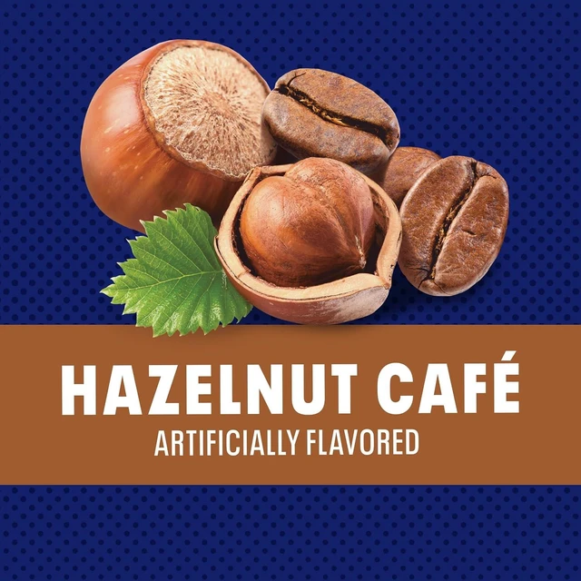 Alt view image 6 of 7 - Maxwell House Instant Cafe-Style Beverage Mix, Easy to Prepare, 1 Canister, for Quick Morning Coffee or Afternoon Treat, Hazelnut Cafe, Kosher Dairy, 9 oz